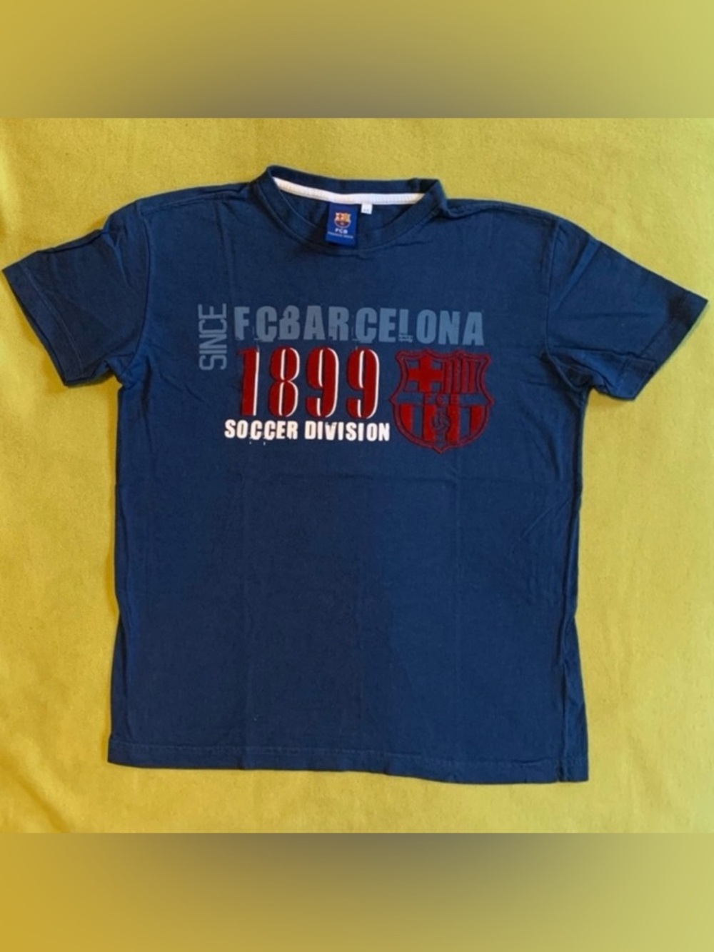 FC Barcelona Navy Graphic Tee - 1899 Soccer Division